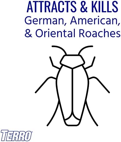 T502 Ready-to-Use Indoor Roach Bait Roach Gel Killer - Kills German, American, and Oriental Roaches – 3 oz