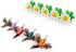 ZIYAN Bird Toy for Pet Cats, Funny Rotating Electric Flying Bird Interactive Toy with A Fastening Tape, Multicolor