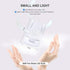 Rieyue 2 Pack LED Light Bulb 35 Watt (150W Equivalent), E26 Base 6500K Daylight Mini LED Light Bulbs, Super Bright Light Bulb, Deformable LED Bulbs for Workbench Porch Basement, LED Garage Light
