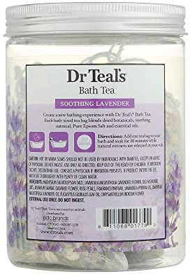 Dr Teal's Bath tea soothing Lavender Bath Soaks - 3oz, pack of 1