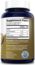 Brewers Yeast 1000mg 200 Vegetarian Caps (Non-GMO & Gluten-Free)