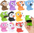 ArtCreativity Squeezy Animals with Pop Out Eyes, Set of 20, Fun Squeeze Stress Relief Toys for Kids, Fun Goodie Bag Fillers, Birthday Party Favors for Boys and Girls