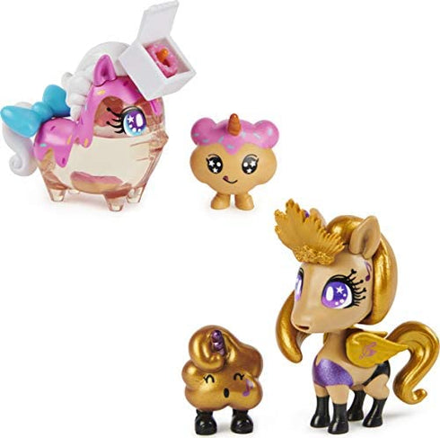 Uni-Verse 2-Pack, Collectible Surprise Unicorns with Mystery Accessories (Styles May Vary)