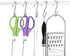 HiGift 10 Pack Heavy Duty S Hooks Silver S Shaped Hooks for Hanging Pot-Bakers Rack Hooks Wire Shelf Hooks Kitchen, Bathroom, Bedroom, Office, Pan, Pot, Bag, Plants,Jewelries