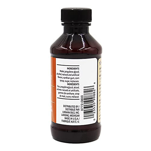 LorAnn Hazelnut Bakery Emulsion, 4 ounce bottle