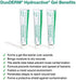ConvaTec DuoDERM Hydroactive Sterile Gel, 30 Grams Tube for Management of Partial and Full-Thickness Wounds, Aids Autolytic Debridement, 187987, Box of 3 Tubes