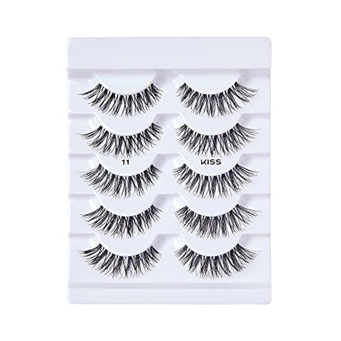 KISS Products So Wispy Lashes, 5 Pair (Package May Vary)