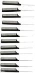 Diane D4101 Pin Tail Combs - 12 Count (Pack of 1)