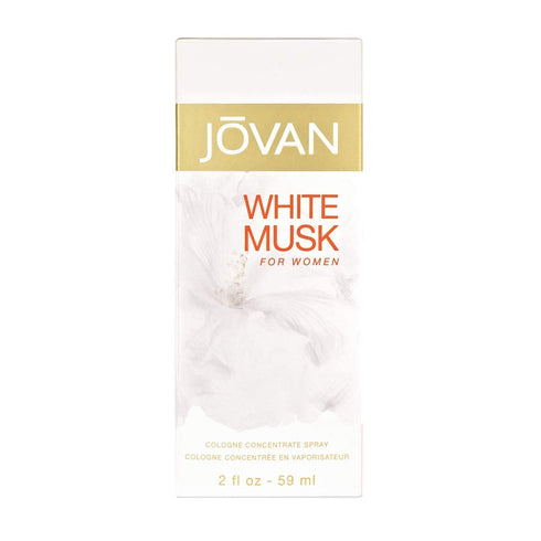 Jovan White Musk for Women Cologne Concentrate Spray, 2 Fl Oz