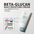 IUNIK Beta-Glucan Vegan Lightweight Non-Sticky Deep Moisture Watery Cream Lotion Daily Moisturizer Quick Absorption Dry Mature Sensitive Fine lines Skin Naturally-Derived Centella Vitamin Korean Skincare