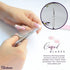 Stelone Cuticle Scissors, Eyebrow Scissors for Women, Stainless Steel Curved Blade Little Manicure Scissors, Brow Scissors & Cosmetic Scissors for Facial Hair & Eyelash Trimming - Best Makeup Scissors
