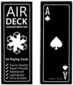 Air Deck Travel Playing Cards - Black