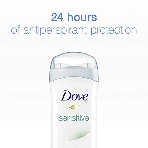 Dove Antiperspirant Deodorant, Sensitive Skin, 2.6 Ounce