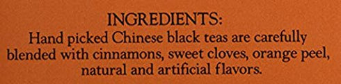 Harney & Sons Caffeinated Hot Cinnamon Sunset Black Tea with Orange and Cloves 20 Count Pack Of 2