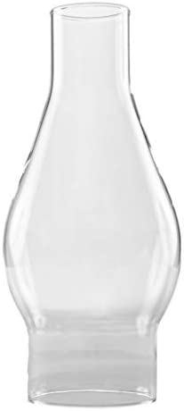 Light of Mine | 2 1/2" X 7 1/2" Oil Lamp Globe Replacement Lamp | Oil Lamp Chimney | Hurricane Lamp Glass Replacement | Clear Smooth Top Chimney