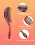 MIUSKATL Detangling Brush Set - Detangler Brush for Curly Thick Natural Straight Fine Wet or Dry Hair Wet Brush Detangling Brush with 3 Alligator Styling Sectioning Clips Hair Brushes for Women and Kids