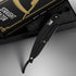 BRV MEN Professional GERMAN Steel Straight Edge Barber Razor - 100 Lord Platinum Single Edge Razor Blades - 100% German Stainless Steel Shavette - Shaving Knife For Men and Women - Black