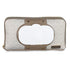 Itzy Ritzy Travel Wipes Case – Portable, On-The-Go Baby Wipes Holder Including Removable Clips for Car Visor Or Seat Back, Designed to Hold Packs of Up to 64 Wipes, Vanilla Latte