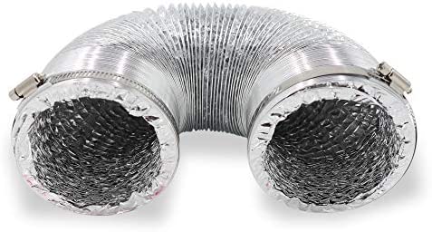 Appliance Pros AP-4395481 8ft Insulated Dryer Vent Hose, Outdoor Indoor Vent Kit for Dryer Connector 4396009R, Flexible and Insulated Dryer Duct