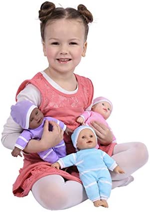 The New York Doll Collection "11 inch Soft Body Doll in Gift Box - 11"" Baby Doll (Caucasian)
