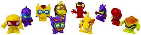 SuperThings Series 1 - Blister Pack (10) by Goliath - Contains 9 SuperThings and 1 Super Rare Gold Character