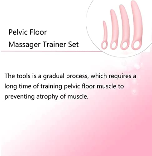 Lyniya 4-Pack Silicone Pelvic Floor Muscle Massager Trainer Set