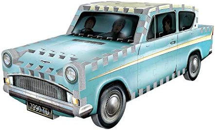 WREBBIT 3D Harry Potter – Flying Ford Anglia 3D Jigsaw Puzzle - 130 Pieces (W3D-0202)
