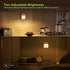 AUVON Motion Sensor Closet Lights, Stick-On Cordless Battery Operated LED Night Light with High & Medium Brightness, Stick Anywhere Wall Lights for Hallway, Stairs, Kitchen, Bathroom, Bedroom (3 Pack)
