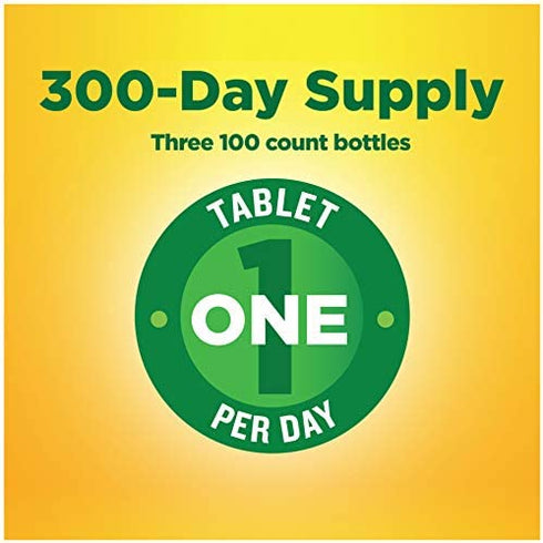 Nature Made Potassium Gluconate 550 mg, Dietary Supplement for Heart Health Support, 100 Count (Pack of 3)
