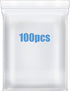 Macoota 100 Pcs 2" x 3" Small Plastic Bags Thick 4 Mil Clear Resealable Zip Seal Lock Poly Bags Heavy Duty Zipper Reclosable Baggies Packing Jewelry Earrings Coin Pills