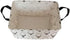 Rectangular Storage Bin Shelf Basket Canvas Fabric Toy Box,Waterproof Coating Nursery Hamper with Handles,Gift Basket for Home,Office,Clothes,Books(Deer)
