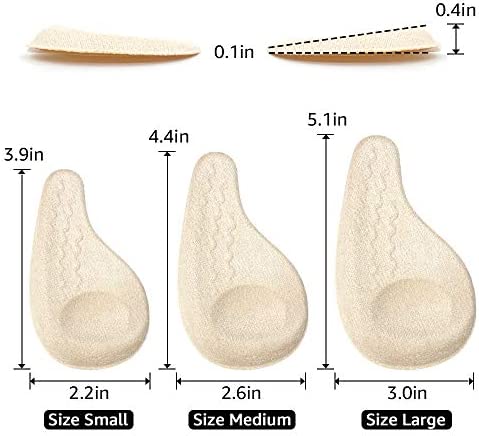 Dr. Shoesert Supination & Over-Pronation Inserts, Medial & Lateral Heel Insoles for Foot Alignment, Knee Pain, Bow Legs, Osteoarthritis - 2 Pairs (Medium - Women's 8-11.5|Men's 6-10.5)