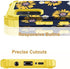 Fingic Compatible with Samsung Galaxy A71 5G Case Sunflower 3 in 1 Heavy Duty Protection Hybrid Hard PC Soft Silicone Rugged Bumper Full-Body Shockproof Protective Case for Galaxy A71 5G, Yellow