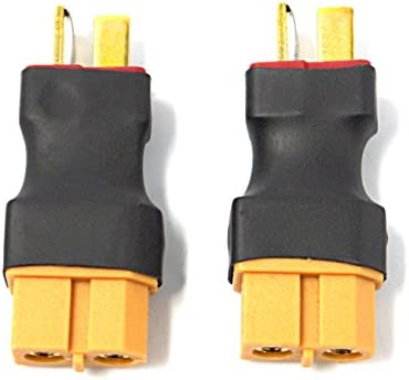 XT60 Female to Male Deans T Plug Connector Adapters No Wires RC LiPo Battery Connectors(4PCS)