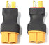 XT60 Female to Male Deans T Plug Connector Adapters No Wires RC LiPo Battery Connectors(4PCS)