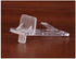 20 Pieces Plastic Locking Shelf Pins Cabinet Shelf Clips Locking Shelf Support Pegs Locking Shelf Pegs Fits 7.9mm Diameter Hole and 3/4 Inch Thick Shelf for Kitchen Cabinet Furniture Book Shelves
