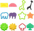 Kilpkonn Dough Tool Kit for Kids, 41Pcs Dough Accessories Molds, Shape, Scissors, Rolling Pin, Dough Mat with Storage Bag, Party Pack Playset for Toddlers Girls Boys