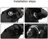 TOMALL 83mm Dust Cover for LED Headlight Replacement Rubber Seal Caps Kit