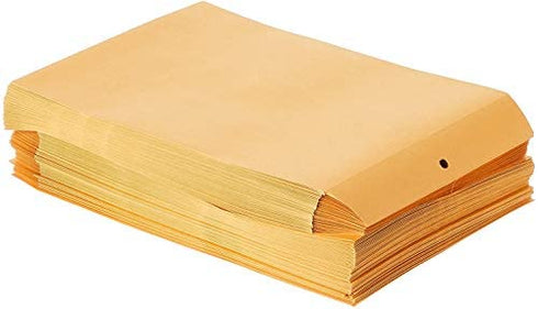 Mead Letter Size Mailing Envelopes, Clasp Closure, All-Purpose 24-lb Paper, 9" X 12", Brown Kraft Material, 20/Pack (76020)