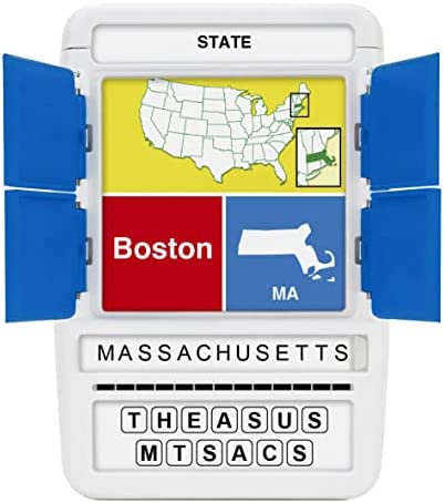 100 PICS US States & Capitals Flash Cards | All 50 States and Capitals to Learn | Fun and Functional Case | Ultimate Flashcards for United States Geography | Card Games for Kids and Adults | Ages 5+