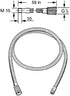 46092000 Kitchen Faucet Hose Replacement Parts, Pull-Out Spray Replacement Hose for Grohe Ladylux Replacement Parts, Alira Sink Faucet Hose By Awelife, 59-inch Starlight Chrome Finish
