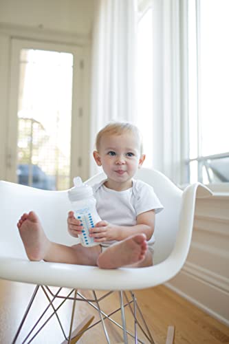 Dr. Brown’s® Milestones™ Options+™ Sippy Spouts, 2-Pack Wide-Neck, Soft 100% Silicone Baby Bottle Sippy Spout, 6m+
