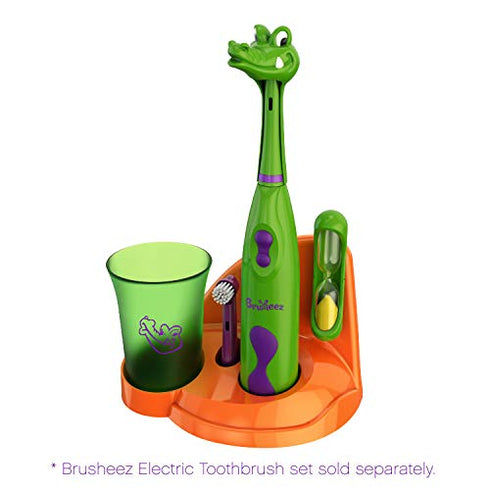 Brusheez® Electronic Toothbrush Replacement Brush Heads 2 Pack (Snappy The Croc)