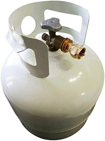 DOZYANT Universal Safest Propane Refill Adapter for Throwaway Disposable Bottle - 100% Solid Brass Regulator Valve Accessory for All 1 LB Tank Small Cylinders