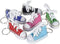 Rhode Island Novelty 3 Inch Chuck Sneaker Shoe Keychains Lot of 12 Assortments May Vary