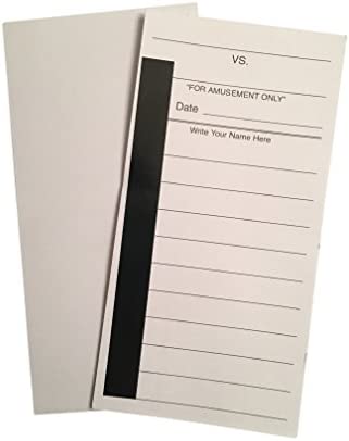 CCP Sporting Games 10 Line Football Sports Strip Cards. Full Size. Pool Cards Pack of 50. Baseball, NASCAR, Boxing, Soccer, Football Strip Cards. Includes Bonus # & Instructions.