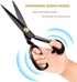 Sewing Scissors, 10 Inch Fabric Dressmaking Scissors Upholstery Office Shears for Tailors Dressmakers, Best for Cutting Fabric Leather Paper Raw Materials Heavy Duty High Carbon Steel(Right-Handed)