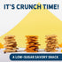 Fat Snax Low-Carb Keto Crackers, Variety Pack, 2.25 Ounce (Pack of 3), Cheddar, Everything and Sea Salt Almond Flour Crackers, Certified Gluten-Free, Low Sugar Healthy Snack, 2-3g Net Carbs, 11g Fat