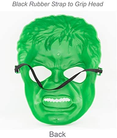 Hulk Mask for Kids, Super Hero Costume Birthday Toy Gift for Children Halloween Cosplay Masquerade Party