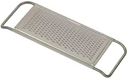 Reiss Stainless-Steel Vegetable Grater | Finely Grated Pieces, Dishwasher Safe, Easy to Store Horizontal Shredder, For Potatoes, Chocolate, Cheese, Vegetables, and More